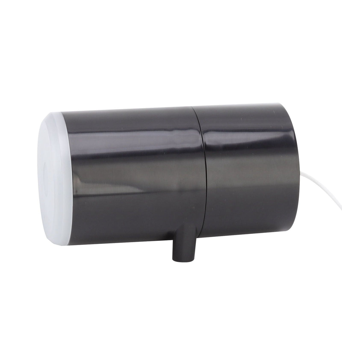 Electric Vacuum Pump USB Charging Inflatable Pump with 4 Lighting Gear for Outdoor Camping Black