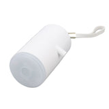 Electric Vacuum Pump USB Charging Inflatable Pump with 4 Lighting Gear for Outdoor Camping White - Front View