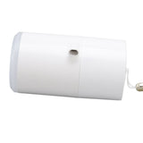 Electric Vacuum Pump USB Charging Inflatable Pump with 4 Lighting Gear for Outdoor Camping White - Rear View