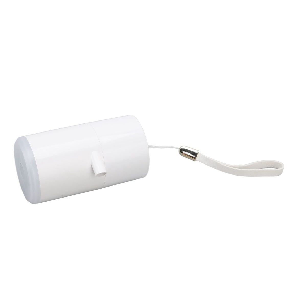 Electric Vacuum Pump USB Charging Inflatable Pump with 4 Lighting Gear for Outdoor Camping White