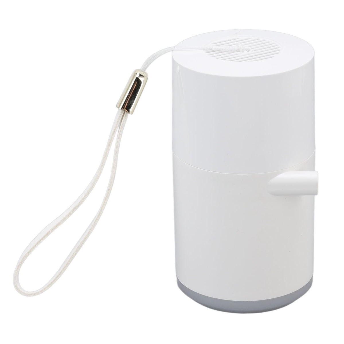 Electric Vacuum Pump USB Charging Inflatable Pump with 4 Lighting Gear for Outdoor Camping White