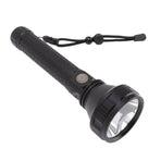 SST40 Powerful Flashlight Three Light Modes Long Range Torch Emergency Flashlight for Outdoor Adventure Camping Hiking