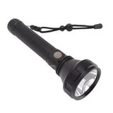 SST40 Powerful Flashlight Three Light Modes Long Range Torch Emergency Flashlight for Outdoor Adventure Camping Hiking - Side View