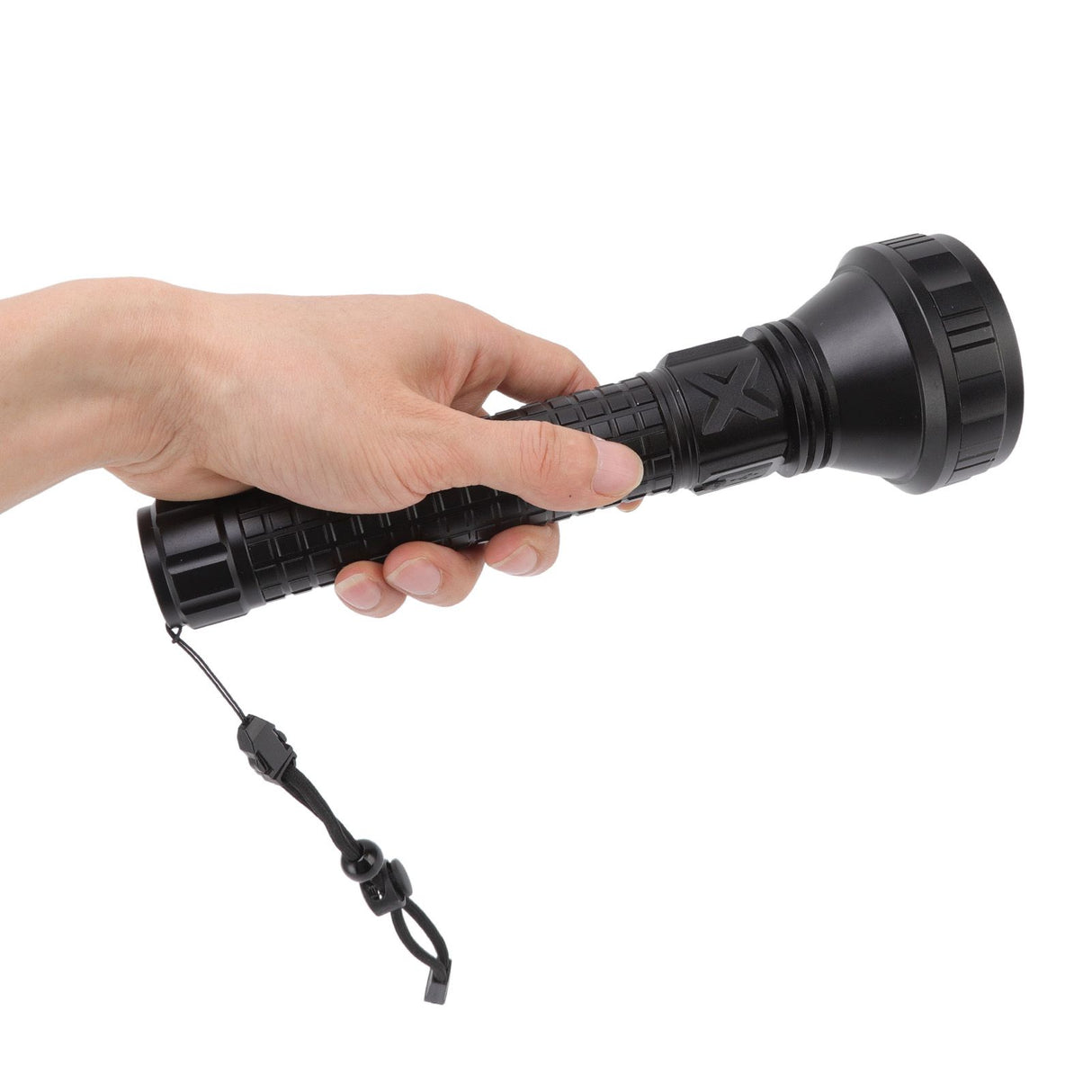 SST40 Powerful Flashlight Three Light Modes Long Range Torch Emergency Flashlight for Outdoor Adventure Camping Hiking