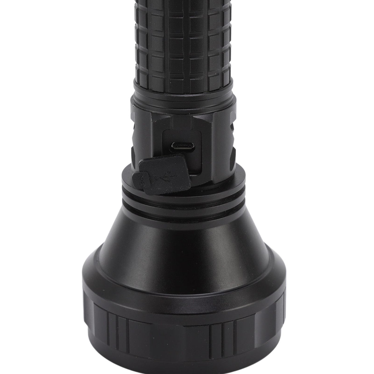 SST40 Powerful Flashlight Three Light Modes Long Range Torch Emergency Flashlight for Outdoor Adventure Camping Hiking