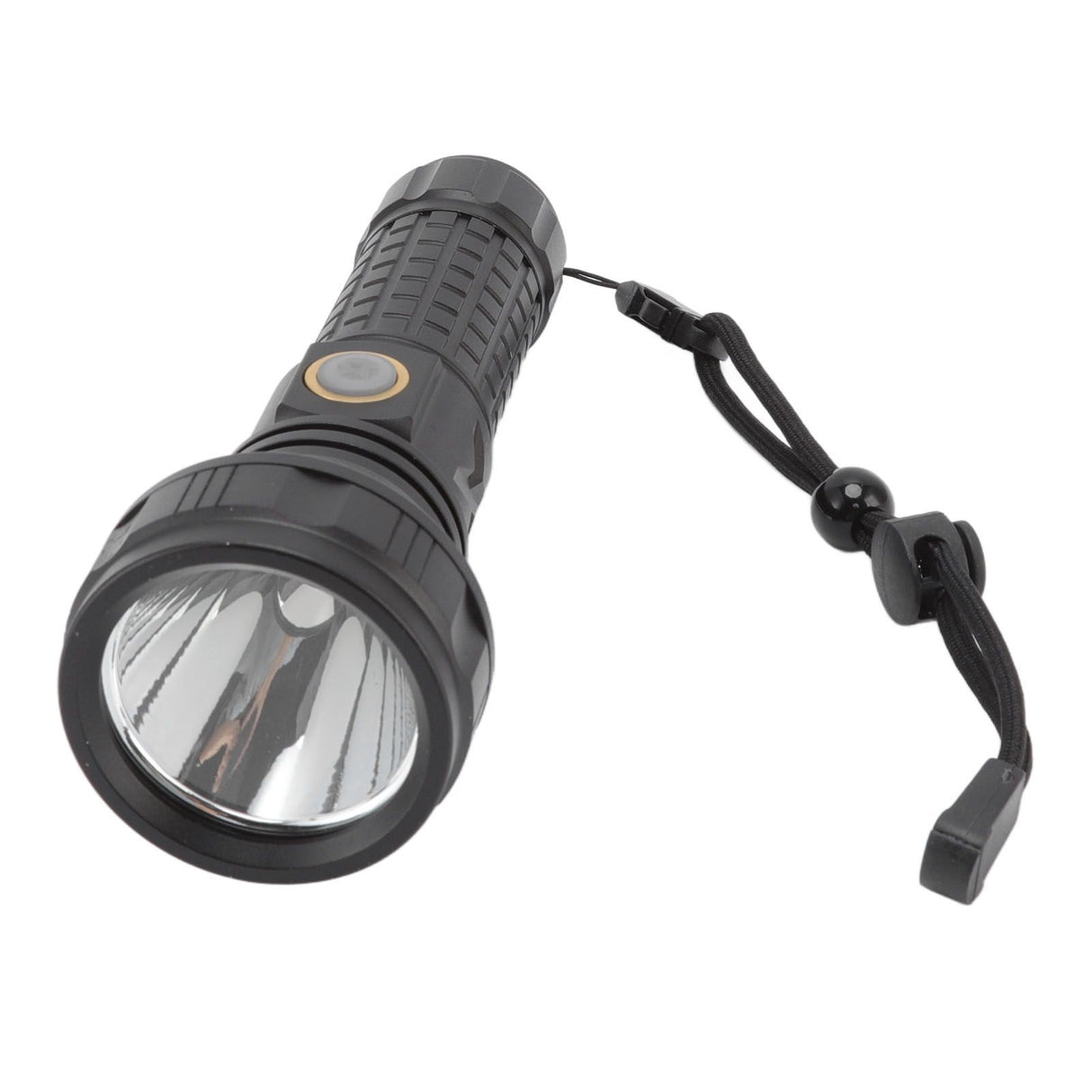 Flashlight Aluminum Alloy 8000lm Three Light Modes Waterproof Flashlight for Household Emergency Camping Hiking Traveling