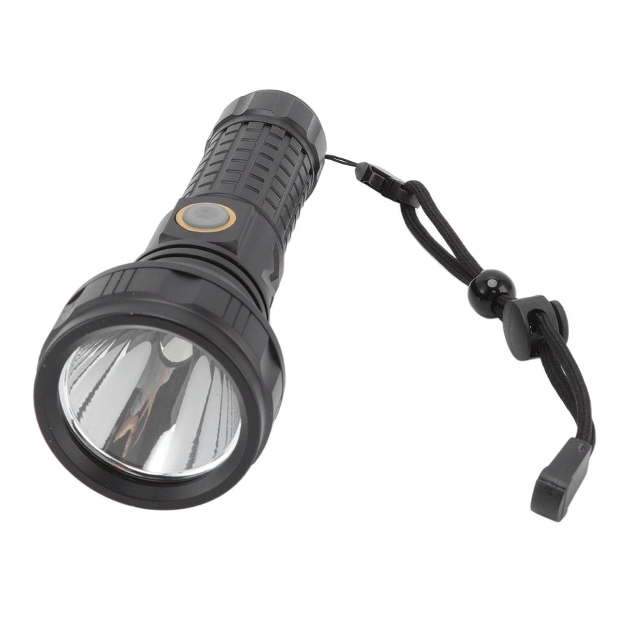 Flashlight Aluminum Alloy 8000lm Three Light Modes Waterproof Flashlight for Household Emergency Camping Hiking Traveling