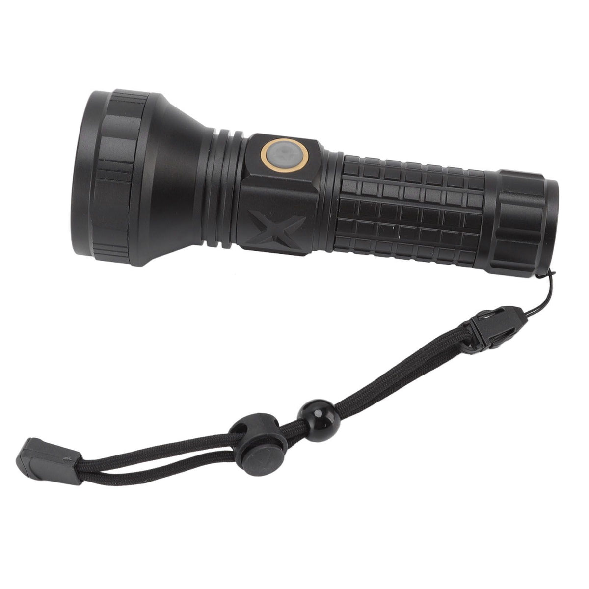 Flashlight Aluminum Alloy 8000lm Three Light Modes Waterproof Flashlight for Household Emergency Camping Hiking Traveling