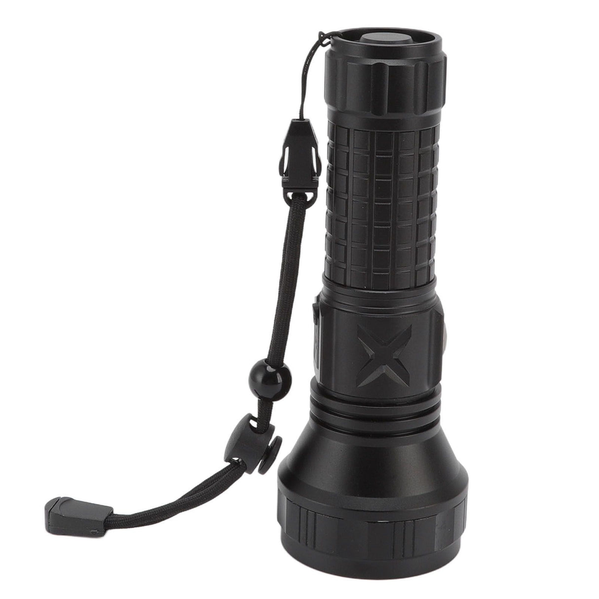 Flashlight Aluminum Alloy 8000lm Three Light Modes Waterproof Flashlight for Household Emergency Camping Hiking Traveling
