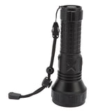 Flashlight Aluminum Alloy 8000lm Three Light Modes Waterproof Flashlight for Household Emergency Camping Hiking Traveling