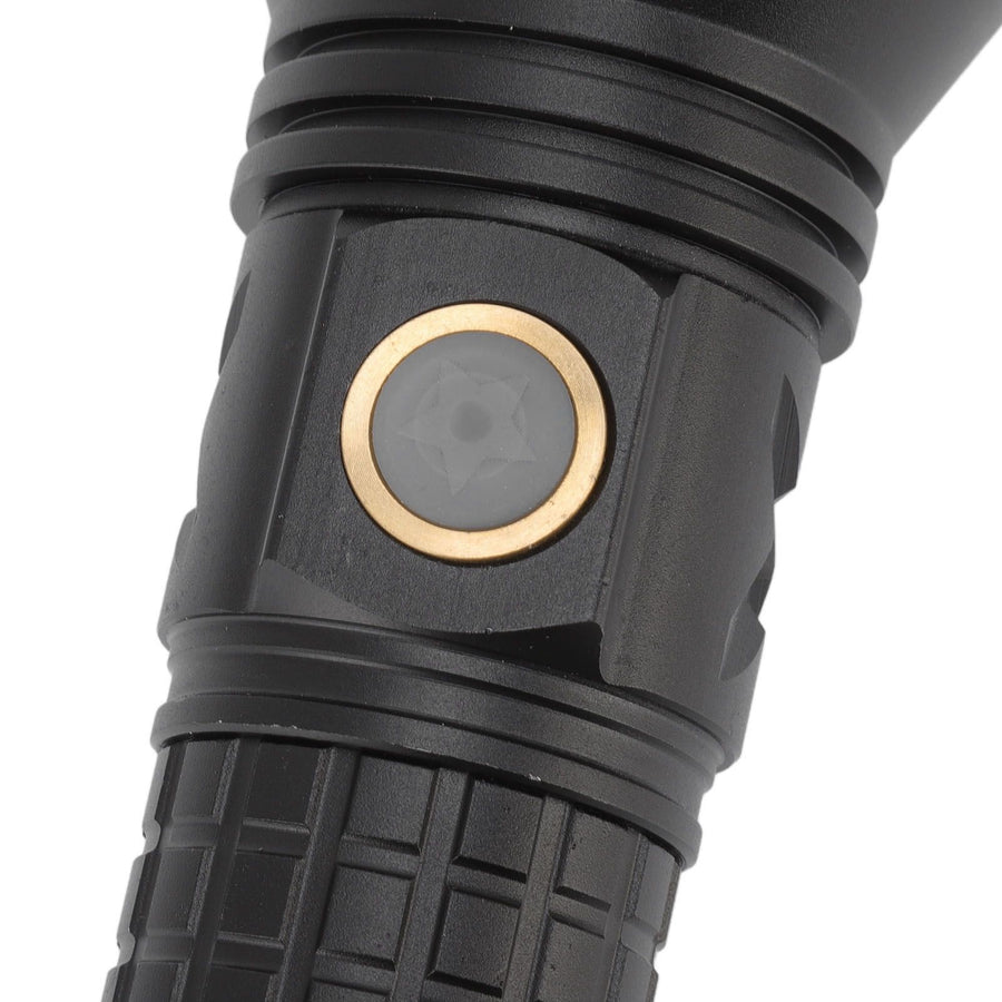 Flashlight Aluminum Alloy 8000lm Three Light Modes Waterproof Flashlight for Household Emergency Camping Hiking Traveling