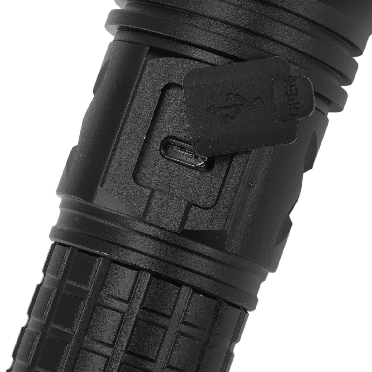 Flashlight Aluminum Alloy 8000lm Three Light Modes Waterproof Flashlight for Household Emergency Camping Hiking Traveling