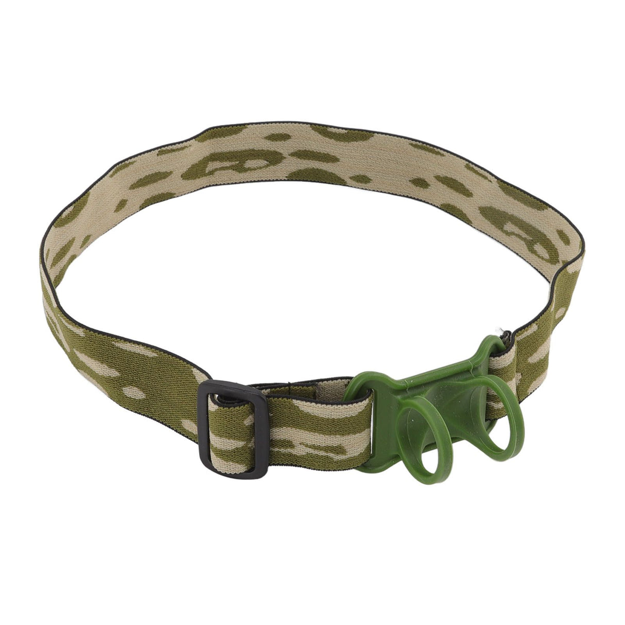 Elastic Headlamp Strap Adjustable Headlight Band Outdoor Riding Headlight Belt for 22 to 32mm Diameter Torches
