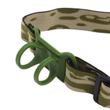 Elastic Headlamp Strap Adjustable Headlight Band Outdoor Riding Headlight Belt for 22 to 32mm Diameter Torches