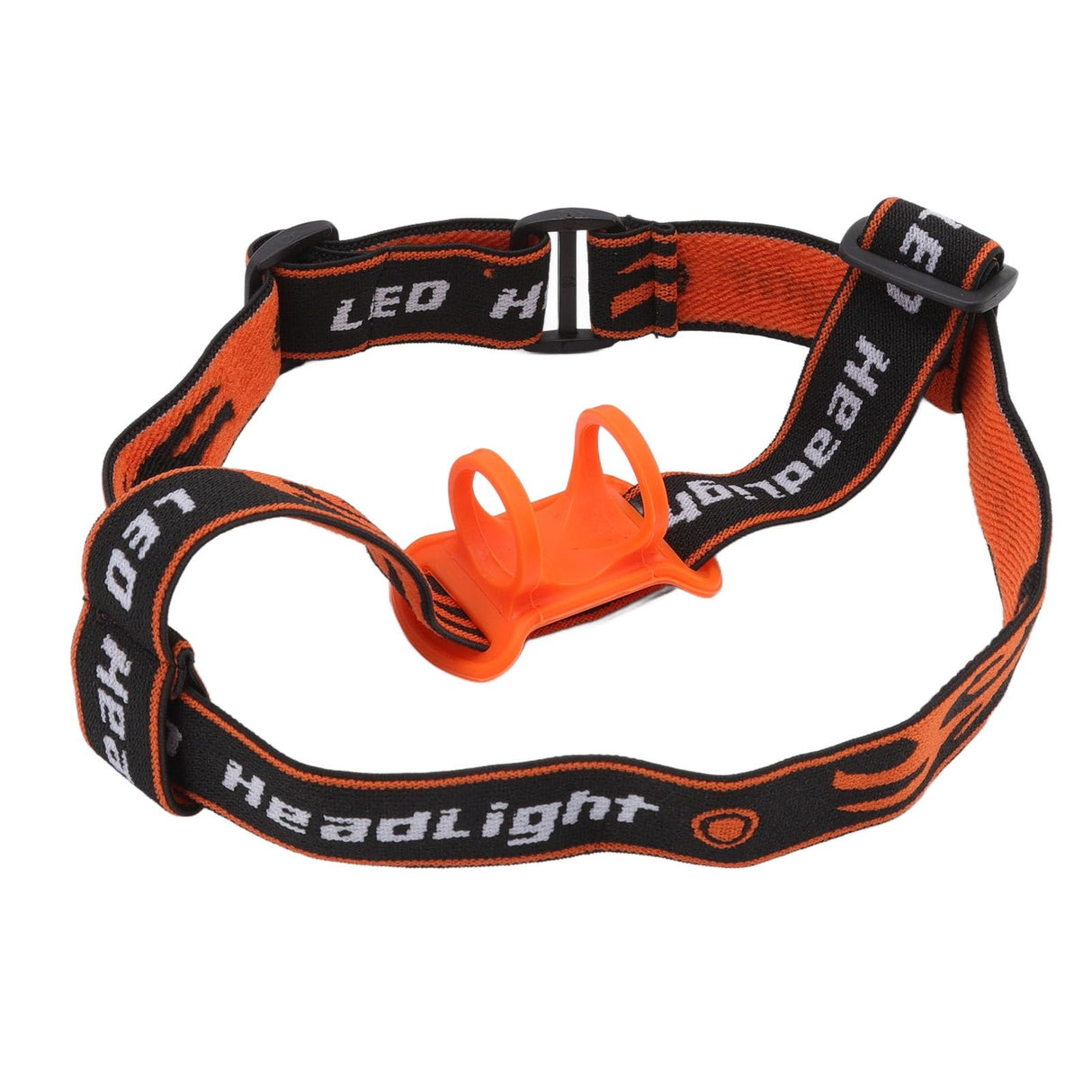 Outdoor Headlamp Elastic Strap Hands Free Headlamp Holder Strap for 22 to 32mm Diameter Flashlight