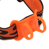 Outdoor Headlamp Elastic Strap Hands Free Headlamp Holder Strap for 22 to 32mm Diameter Flashlight