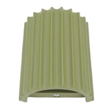 LED Wall Light G9 Lamp Holders Simple Beautiful Decorative Wall Lamp for Bedroom Living Room Entrance 100‑240V Green