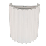 LED Wall Light G9 Lamp Holders Simple Beautiful Decorative Wall Lamp for Bedroom Living Room Entrance 100‑240V White