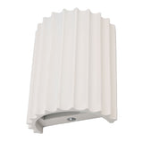 LED Wall Light G9 Lamp Holders Simple Beautiful Decorative Wall Lamp for Bedroom Living Room Entrance 100‑240V White - Rear View