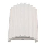 LED Wall Light G9 Lamp Holders Simple Beautiful Decorative Wall Lamp for Bedroom Living Room Entrance 100‑240V White - Close-Up Angle