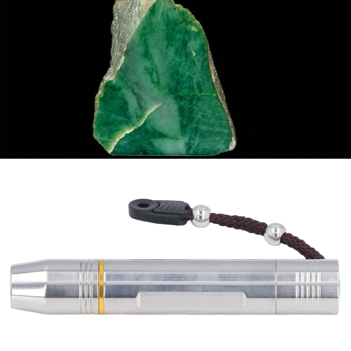 Jade Appraisal Light Detector Lamp Pocket LED Torch Identification Flashlight for Jewelry Gemstones Diamond Identification