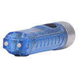 Keychain Flashlight 10 Lighting Modes 5LED TYPE C Fast Charging IP65 Waterproof Portable Keychain Light with Magnetic Base Blue