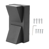 Double Head Wall Light Outdoor Waterproof LED Hallway Wall Light Stair Up and Down Wall Lamp White Light 12W AC85‑265V