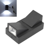 Double Head Wall Light Outdoor Waterproof LED Hallway Wall Light Stair Up and Down Wall Lamp White Light 12W AC85‑265V
