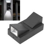 Double Head Wall Light Outdoor Waterproof LED Hallway Wall Light Stair Up and Down Wall Lamp White Light 12W AC85‑265V