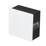 Beam Wall Light Quadrate Design Retro Warm Light 3W Unilateral Lighting LED Wall Lamp AC85 to 265V for Hotel White Shell