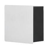 Beam Wall Light Quadrate Design Retro Warm Light 3W Unilateral Lighting LED Wall Lamp AC85 to 265V for Hotel White Shell