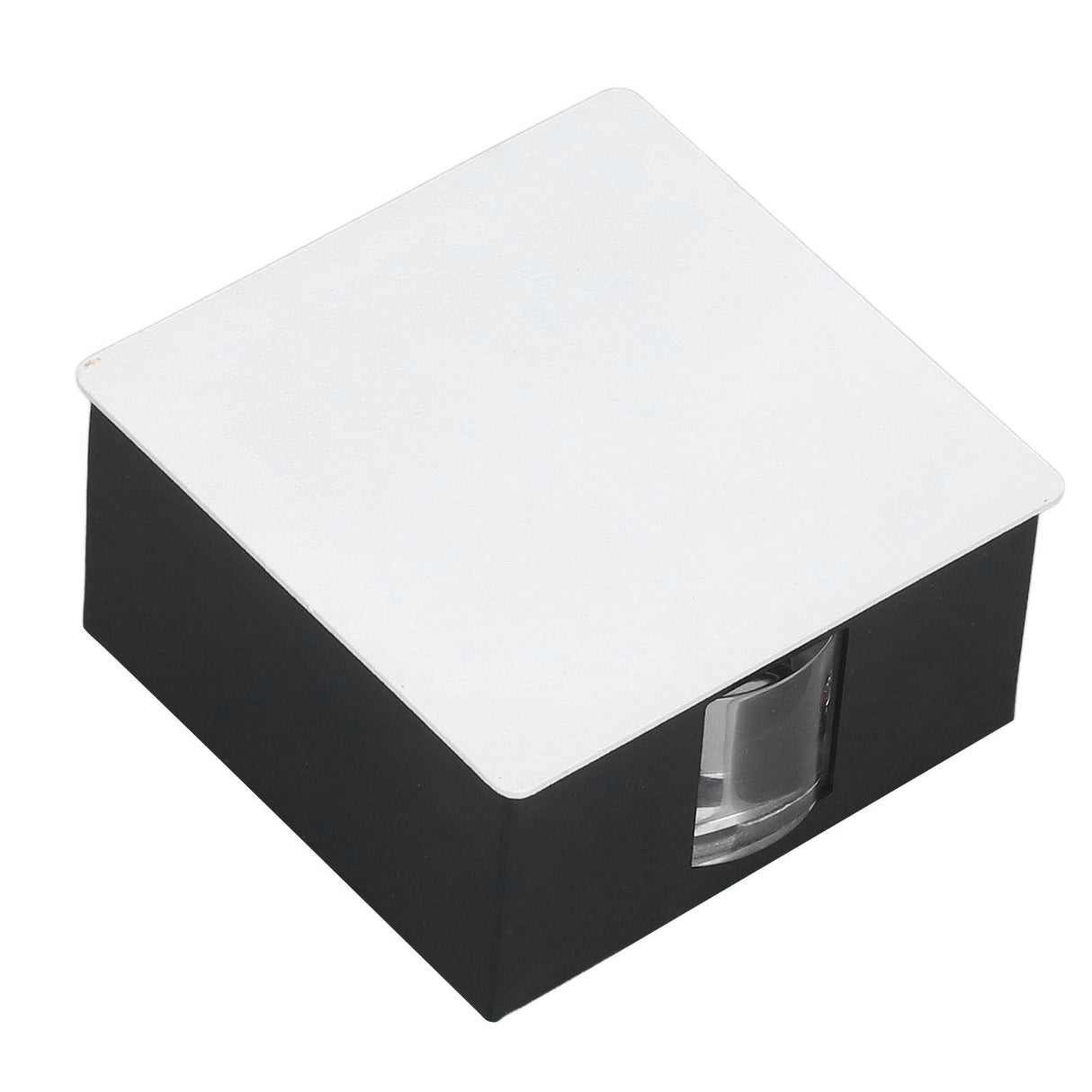 Beam Wall Light Quadrate Design Retro Warm Light 3W Unilateral Lighting LED Wall Lamp AC85 to 265V for Hotel White Shell