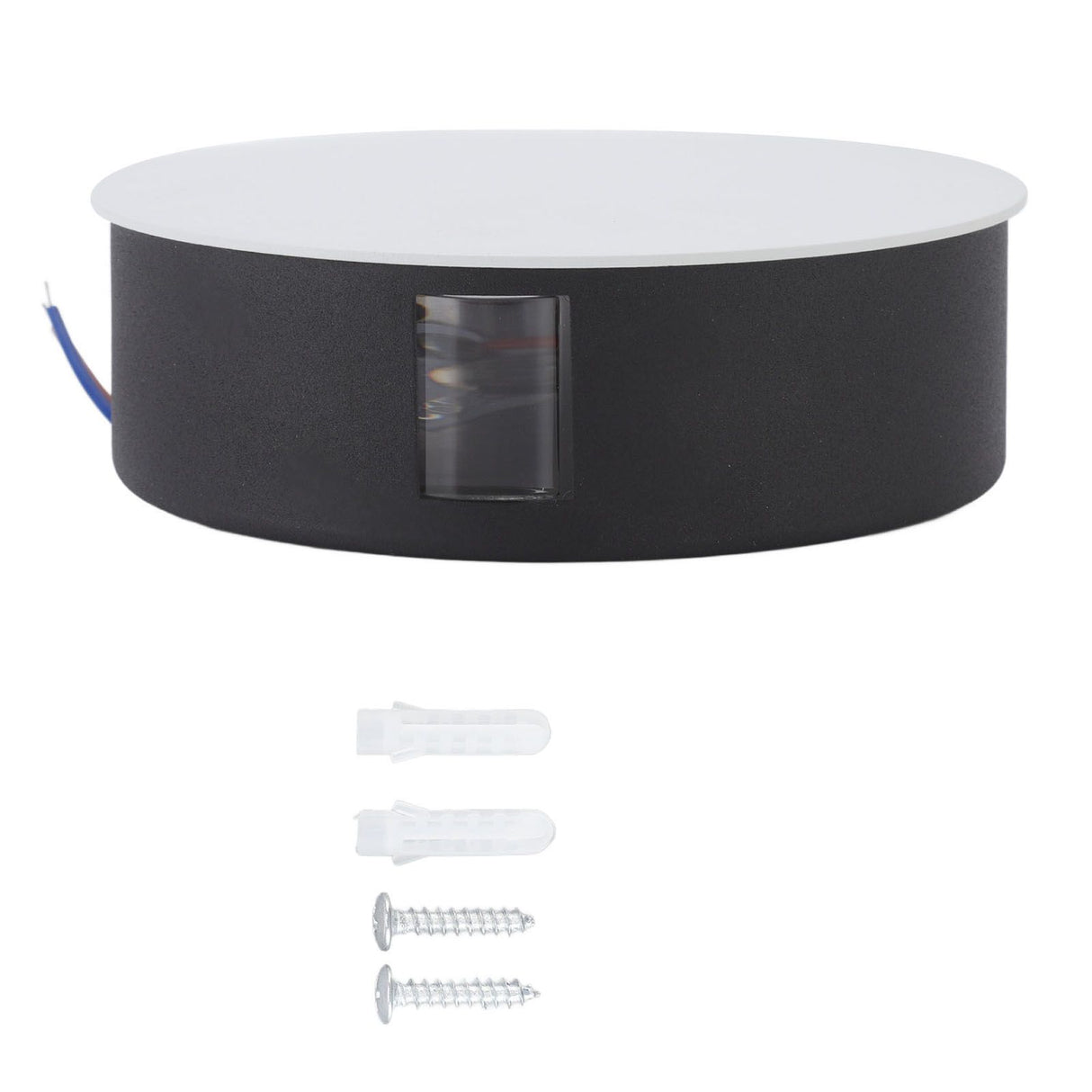 Wall Light Round Shape Aluminum Alloy 3 Beams Modern Wall Sconce Lamp for Dining Room AC85‑265V 9W White