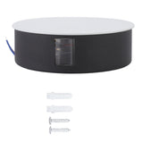 Wall Light Round Shape Aluminum Alloy 3 Beams Modern Wall Sconce Lamp for Dining Room AC85‑265V 9W White