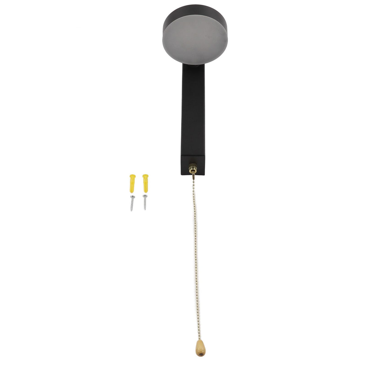 LED Wall Lights 3 Color Modes Modern Style Aluminium Pull Chain Switch Modern Wall Sconces for Bedroom Stair 85 to 265V