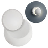 LED Wall Lamp 2700K Warm Light Energy Saving Rotatable Innovative Wall Light for Home Office Bedroom Hallway 85‑265V