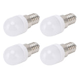 10Pcs E14 Light Bulb Stainless Steel 1.5W 220V LED Bulb for Chandelier Ceiling Cabinet Wall Table Lamps Warm White Light