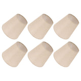 6PCS Linen Fabric Lamp Shade Cover Cylindrical Lampshade with Iron Support for Household Light
