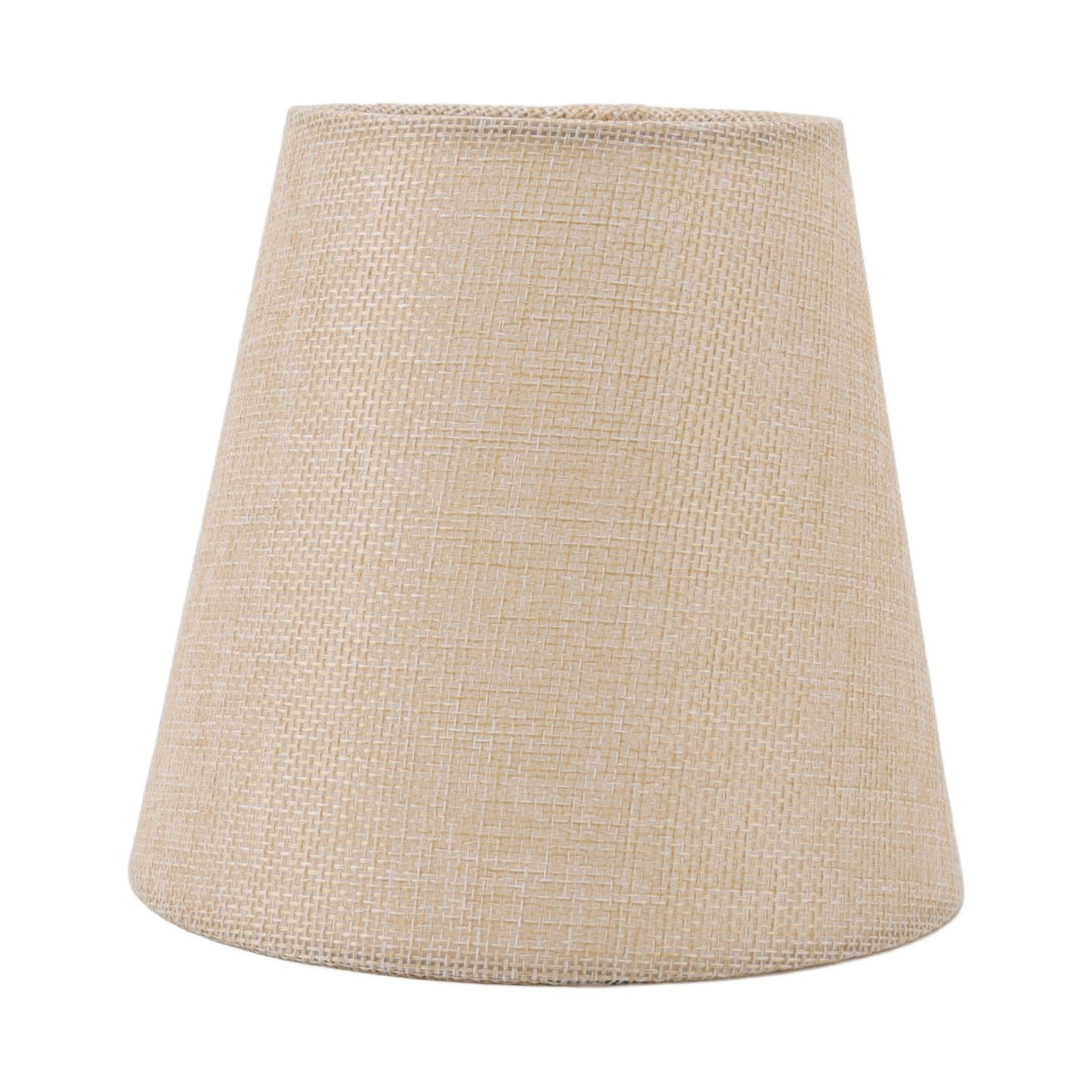 6PCS Linen Fabric Lamp Shade Cover Cylindrical Lampshade with Iron Support for Household Light