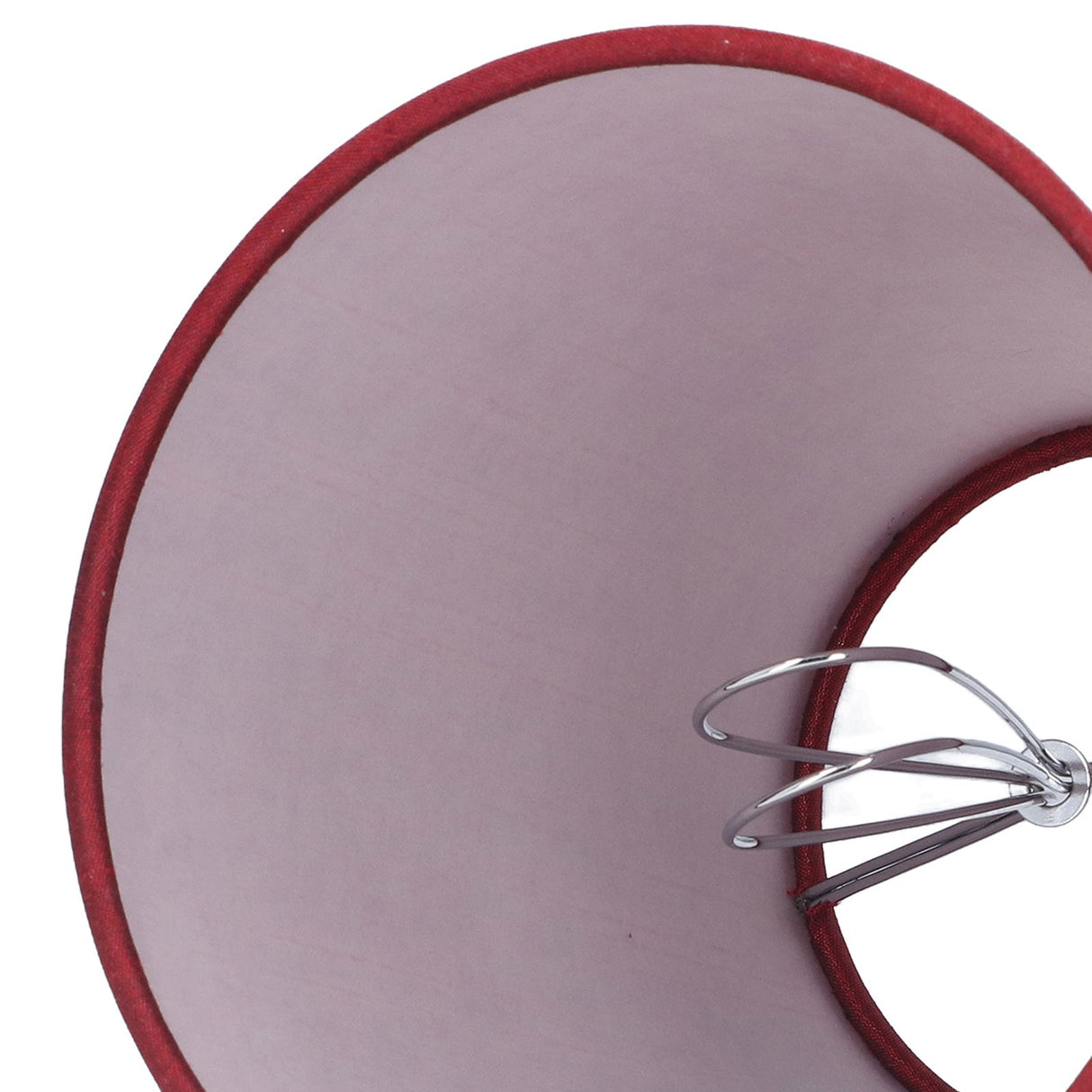 6PCS Fabric Lampshade Modern Simple Good Light Transmission Table Lamp Shade for E14 Bulb Miniature Bulb for Ceiling Lamp A3 01 Wine Red