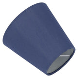 6PCS Fabric Lampshade Modern Simple Good Light Transmission Table Lamp Shade for E14 Bulb Miniature Bulb for Ceiling Lamp A3 02 Dark Blue