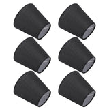 6Pcs Lampshade Lamp Shade Modern Simple Style Home Decoration Black for Small E14 Bulb - 45-Degree Angle