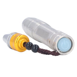 Identification Flashlight 3LED 3 Color Modes High Brightness Pocket Jade Jewelry Light for Currency Antiques - Side View