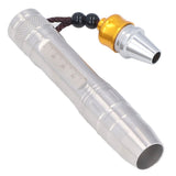 Identification Flashlight 3LED 3 Color Modes High Brightness Pocket Jade Jewelry Light for Currency Antiques - Rear View