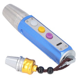 Adjustable Gem Identification Light Pocket 3LED Jewelry Appraisal Flashlight with Battery - Side View