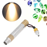 Jewelry Identification Flashlight Portable Gemstone Jade Jewelry Identification Torch Mini LED Flashlight Yellow Light