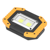COB Work Light USB Rechargeable IP66 Waterproof Portable Work Light with Rotating Bracket for Car Maintenance Camping