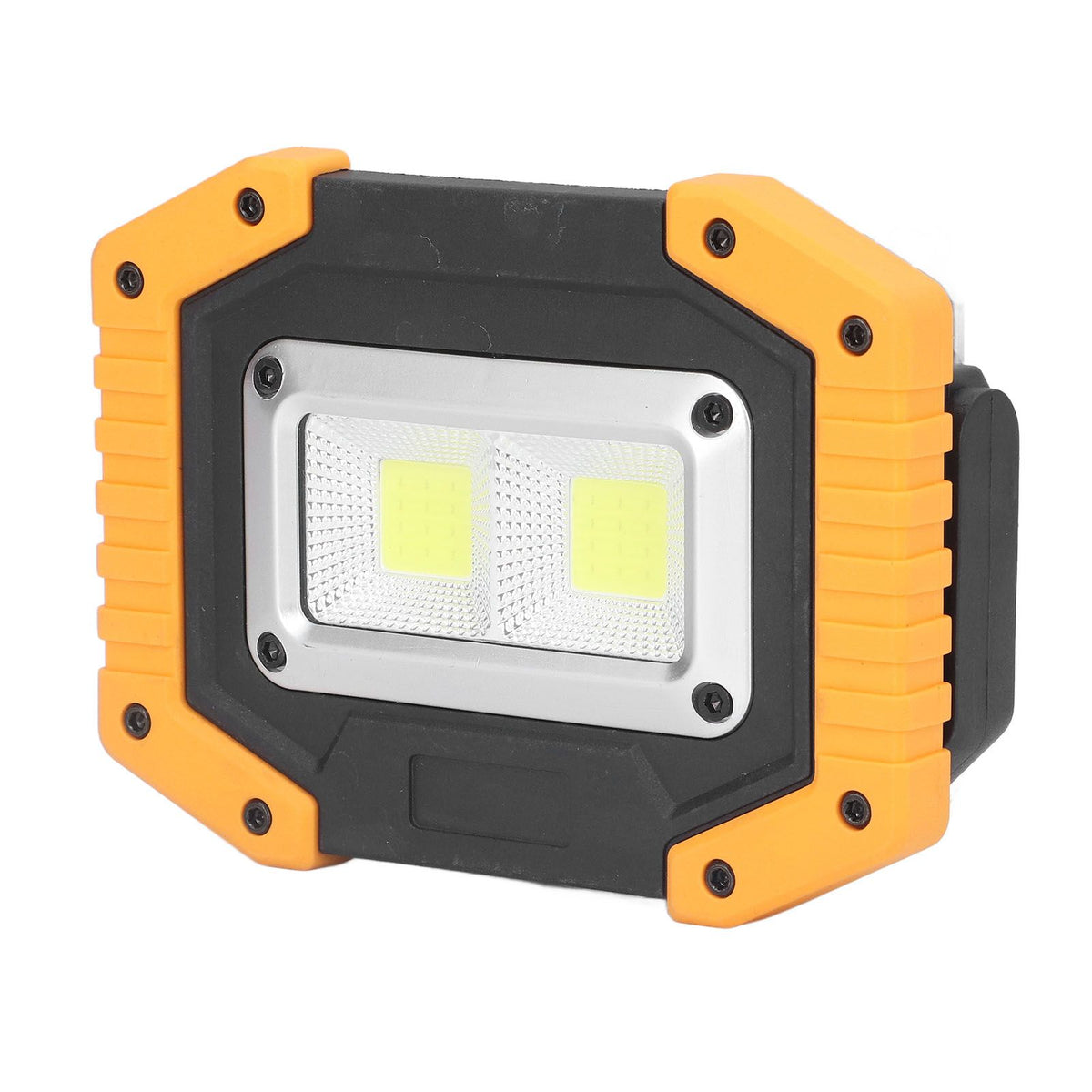 COB Work Light USB Rechargeable IP66 Waterproof Portable Work Light with Rotating Bracket for Car Maintenance Camping