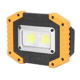 COB Work Light USB Rechargeable IP66 Waterproof Portable Work Light with Rotating Bracket for Car Maintenance Camping