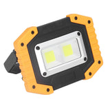 COB Work Light USB Rechargeable IP66 Waterproof Portable Work Light with Rotating Bracket for Car Maintenance Camping - Low Angle